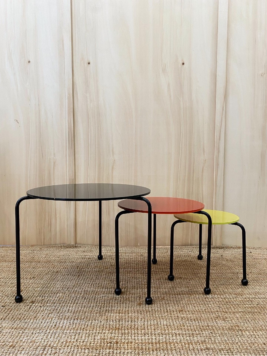 Table gigognes - italie 1980-photo-2