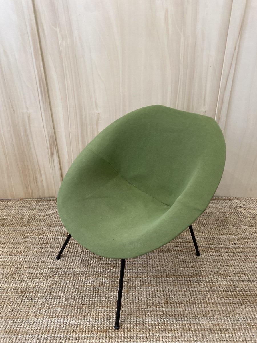 Fauteuil de Claude Vassal pour "Les magasins Pilotes" - années 1950-photo-2
