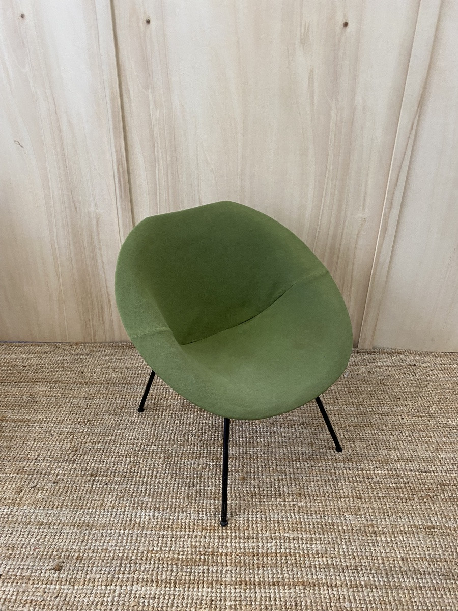 Fauteuil de Claude Vassal pour "Les magasins Pilotes" - années 1950-photo-1