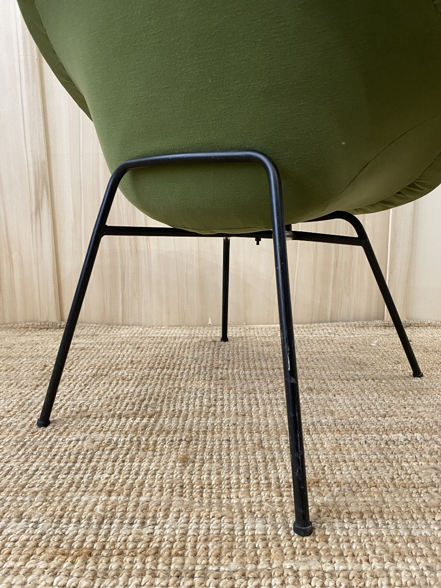 Fauteuil de Claude Vassal pour "Les magasins Pilotes" - années 1950-photo-5