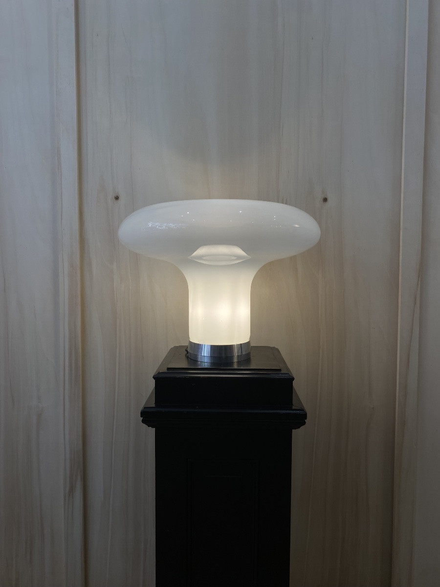 Lampe de table Lesbo par Angelo Mangiarotti pour Artemide-photo-1