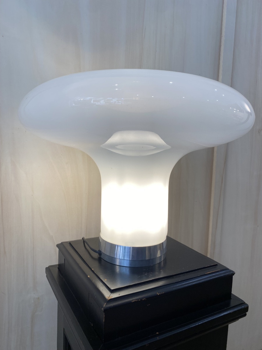 Lampe de table Lesbo par Angelo Mangiarotti pour Artemide-photo-3