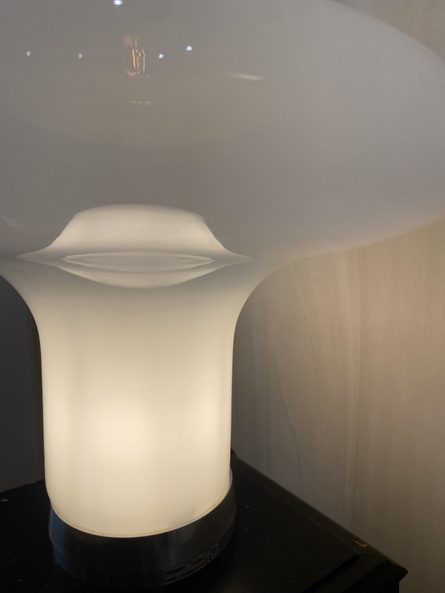 Lampe de table Lesbo par Angelo Mangiarotti pour Artemide-photo-4