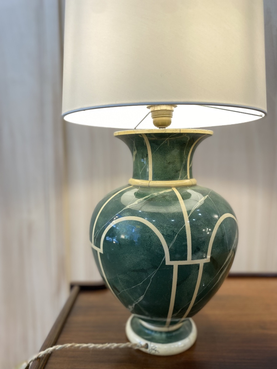 Ceramic Lamp By Jean Roger-photo-2