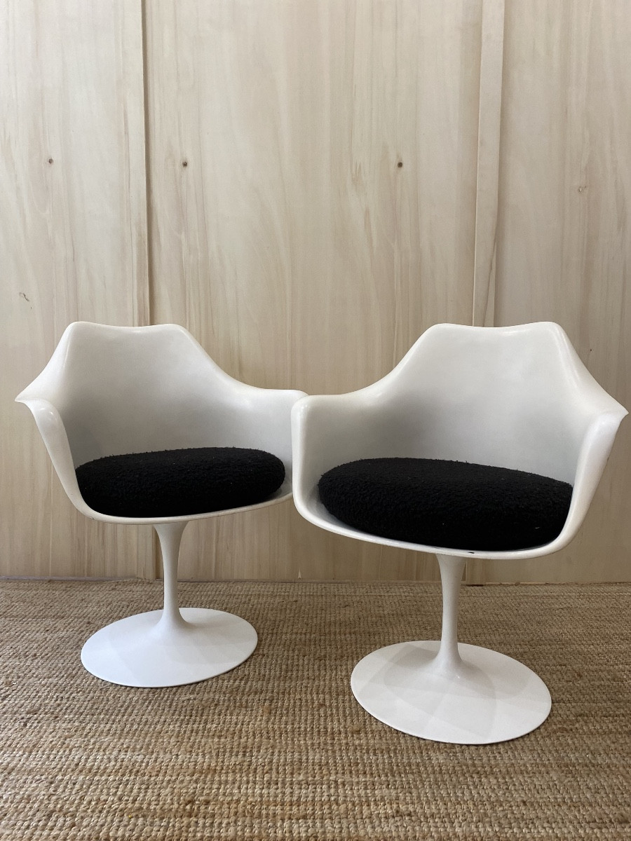 Paire de Fauteuils Tulip, Eero Saarinen - KNOLL