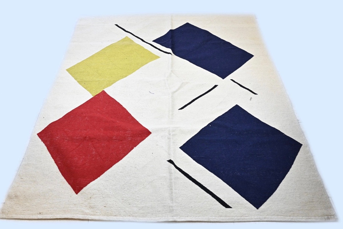 Tapestry By Kasimir Malevitch - 240 × 200 Cm - 100\% Wool