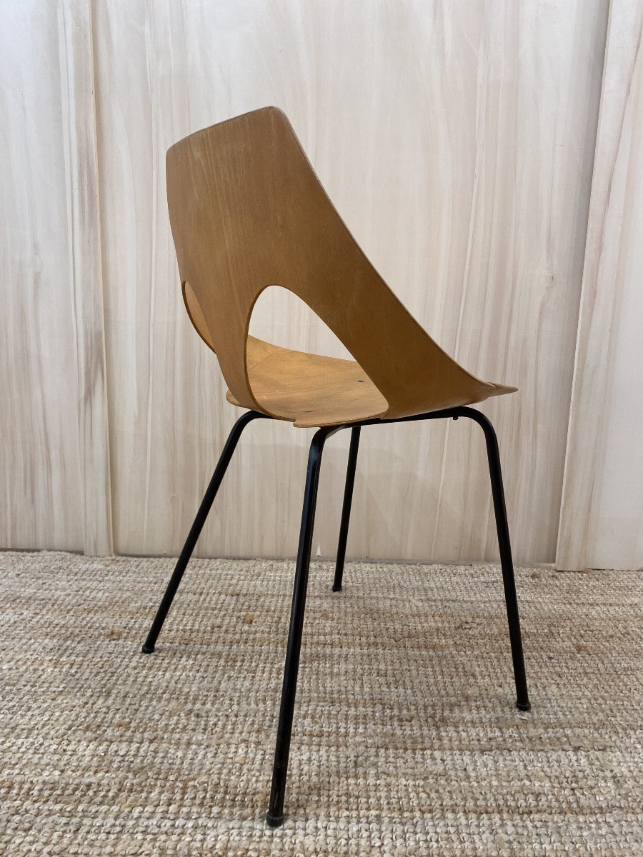 Chaise Carl Jacobs édition Airborne années 1950-photo-3