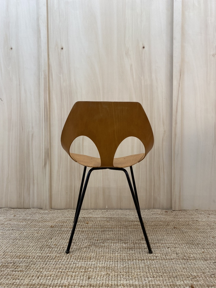 Chaise Carl Jacobs édition Airborne années 1950-photo-4