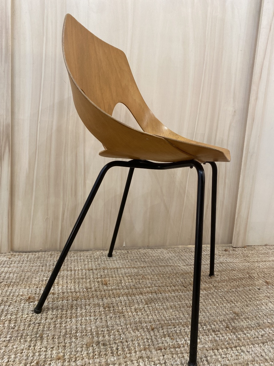 Chaise Carl Jacobs édition Airborne années 1950-photo-2