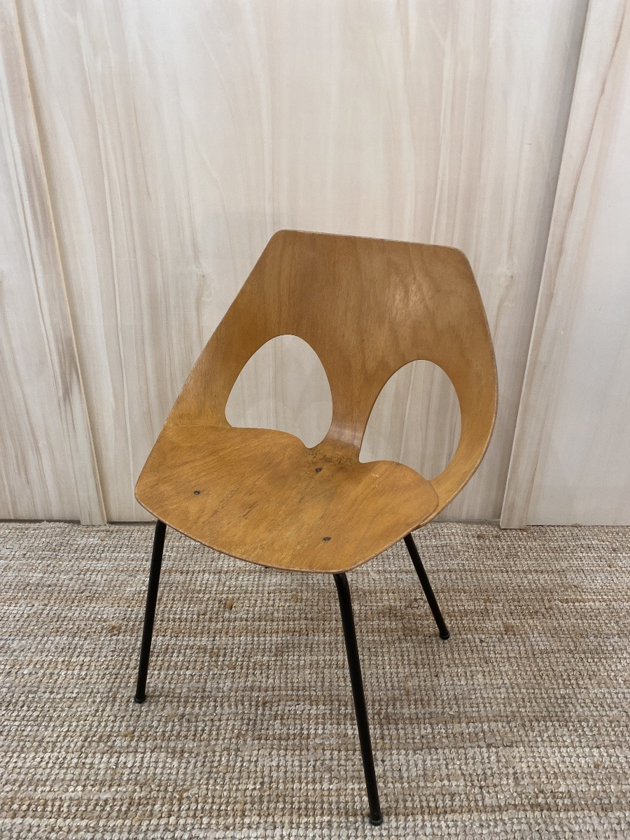 Chaise Carl Jacobs édition Airborne années 1950-photo-7