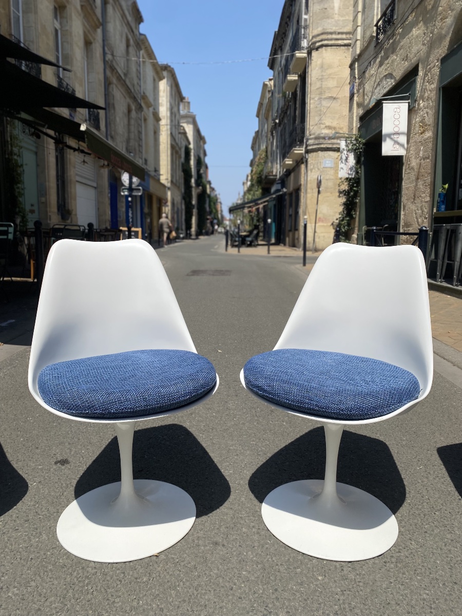 Chaises Tulipes d'Eero Saarinen pour Knoll -photo-3