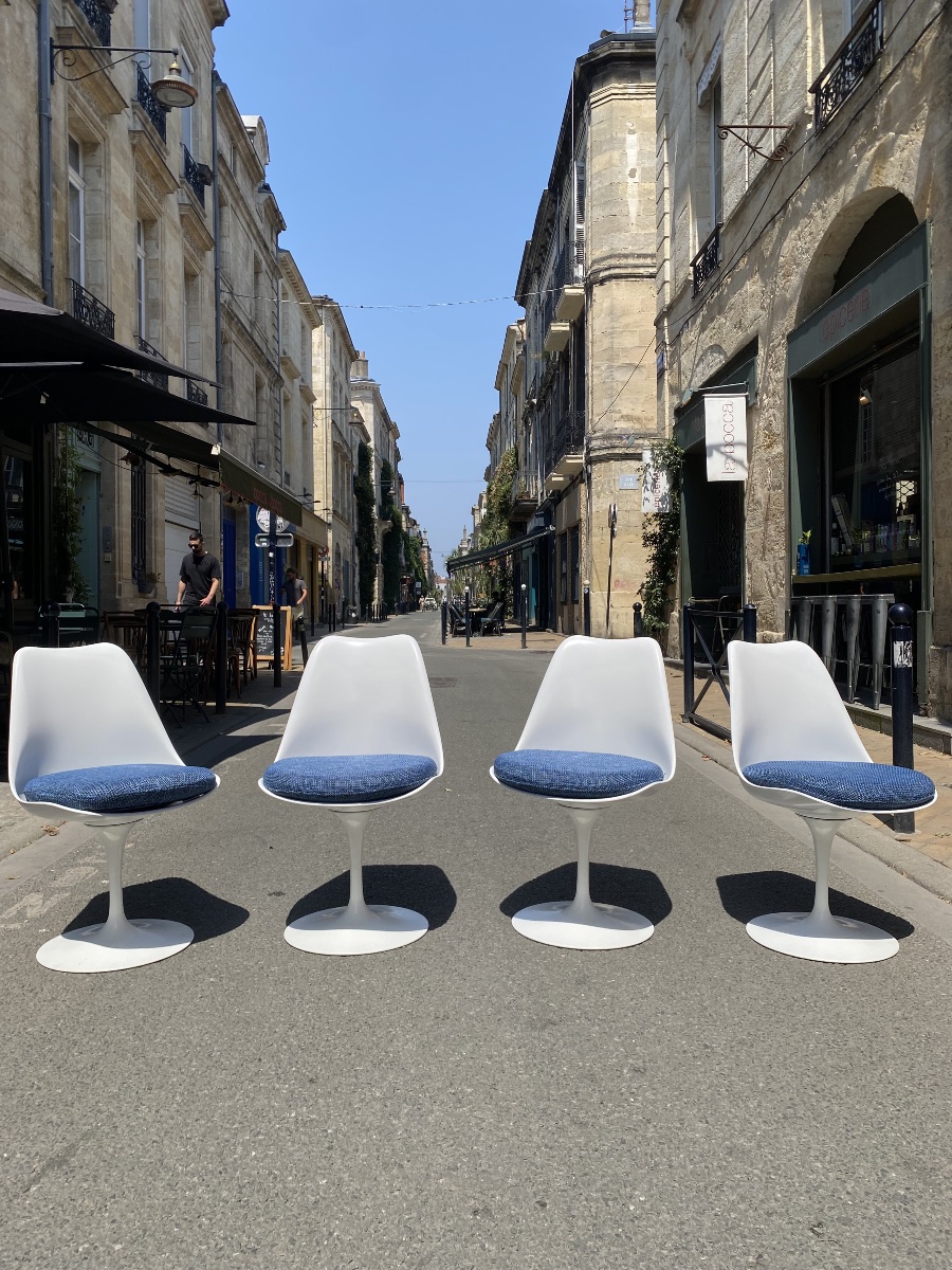 Chaises Tulipes d'Eero Saarinen pour Knoll -photo-4