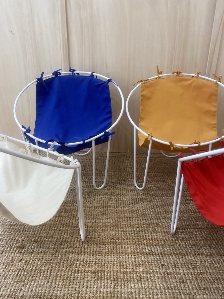 4 Fauteuils d'extérieur - Années 1950 - France-photo-4