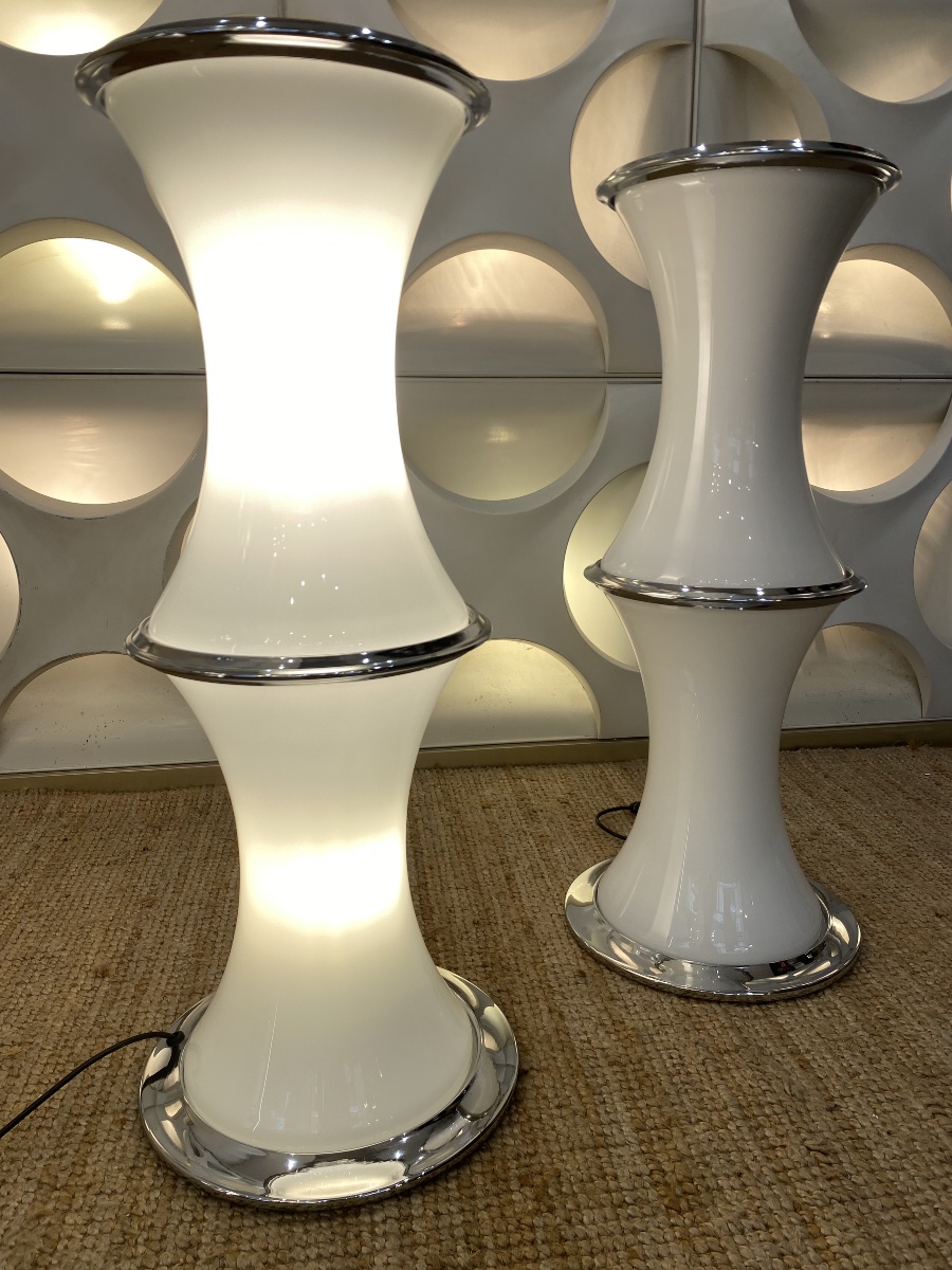 Bamboo Floor Lamps By Enrico Tronconi --photo-2