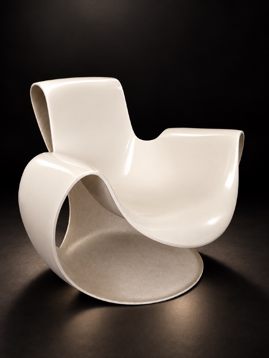 Paire de Fauteuils Albatros - Danielle Quarante -photo-1
