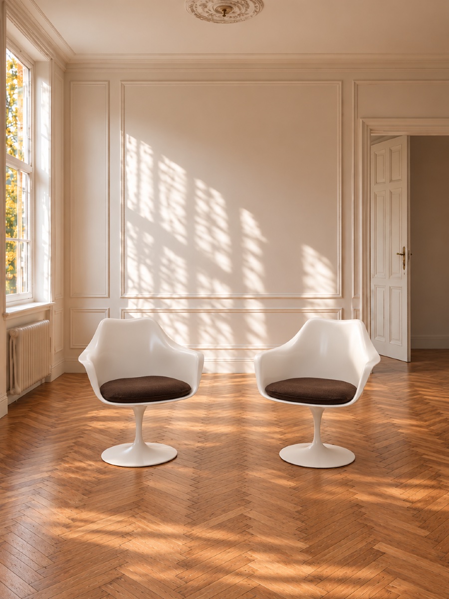 Knoll Saarinen Tulip Swivel Chairs