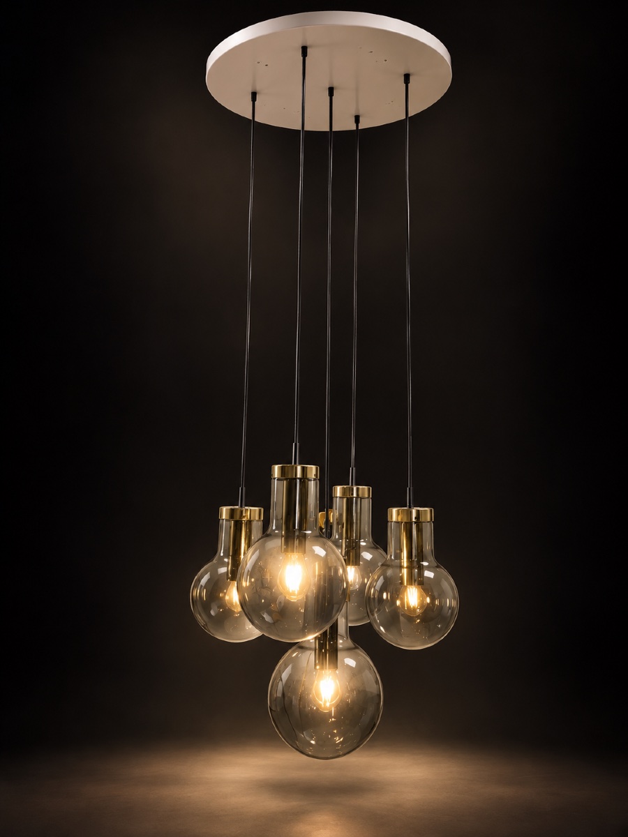 "maxi Globe" Pendant Lamp By Raak, Amsterdam, Netherlands, 1968.-photo-3
