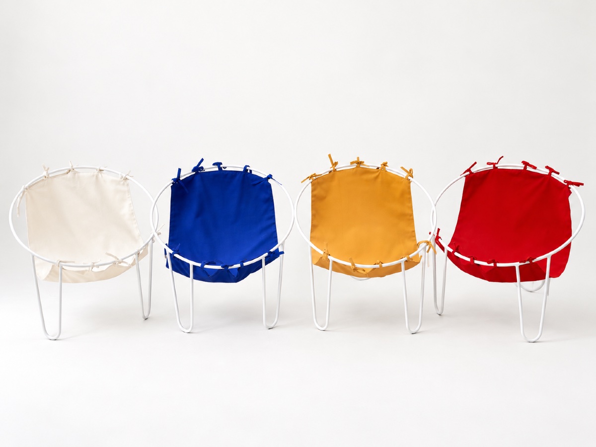4 FAUTEUILS D'EXTÉRIEUR - ANNÉES 1950 - FRANCE-photo-3