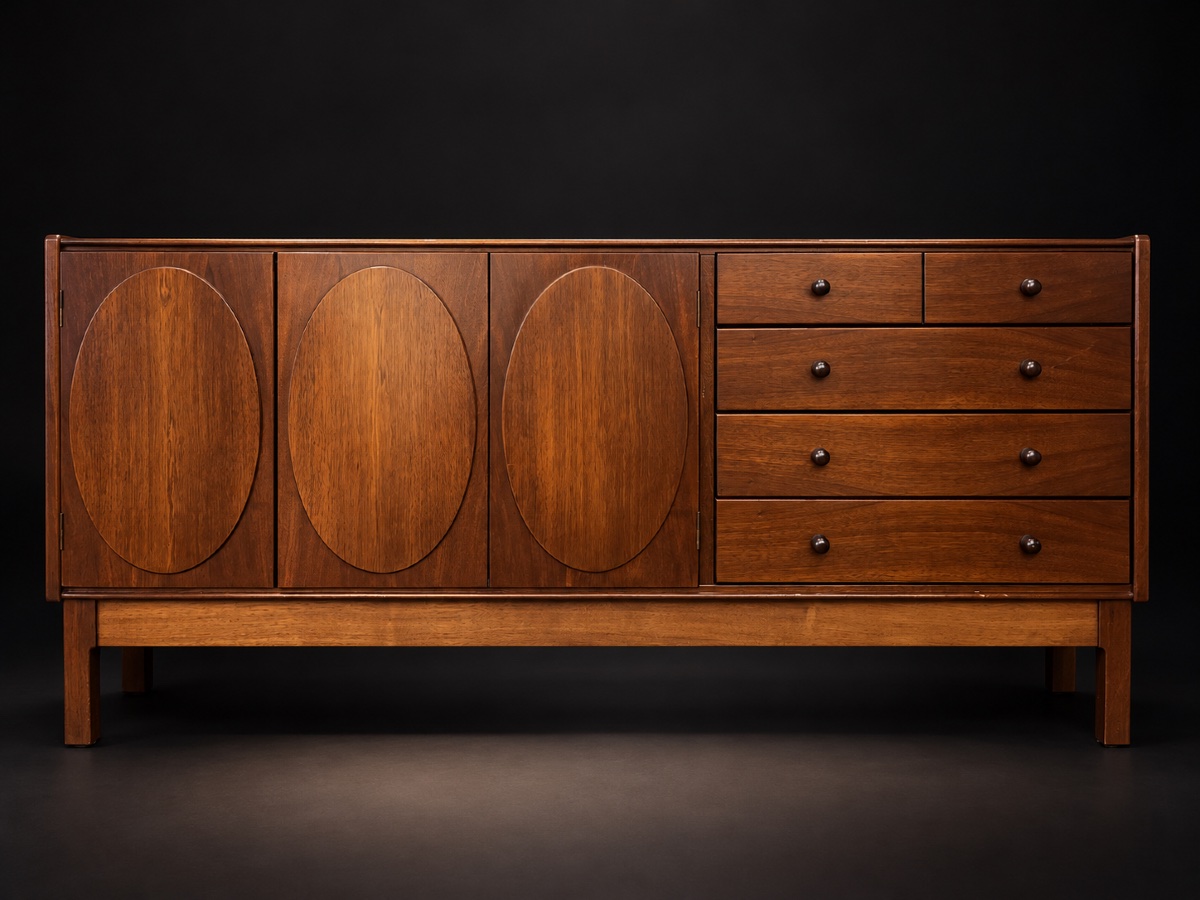 Jacques Hauville Sideboard For Roche Bobois, 1960s-photo-3