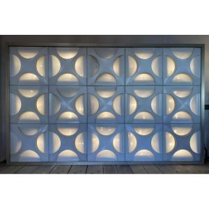 Composition d'Appliques Murales Oyster par Rolf Krüger, 1960s, Set de 15