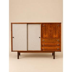 Sideboard - Rosewood Sideboard By George Coslin, Italy, 1950