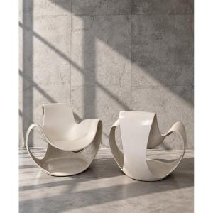 Pair Of Albatros Armchairs - Danielle Quarante