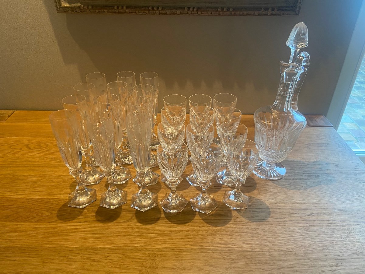 Saint Louis Chambord Glasses-photo-3