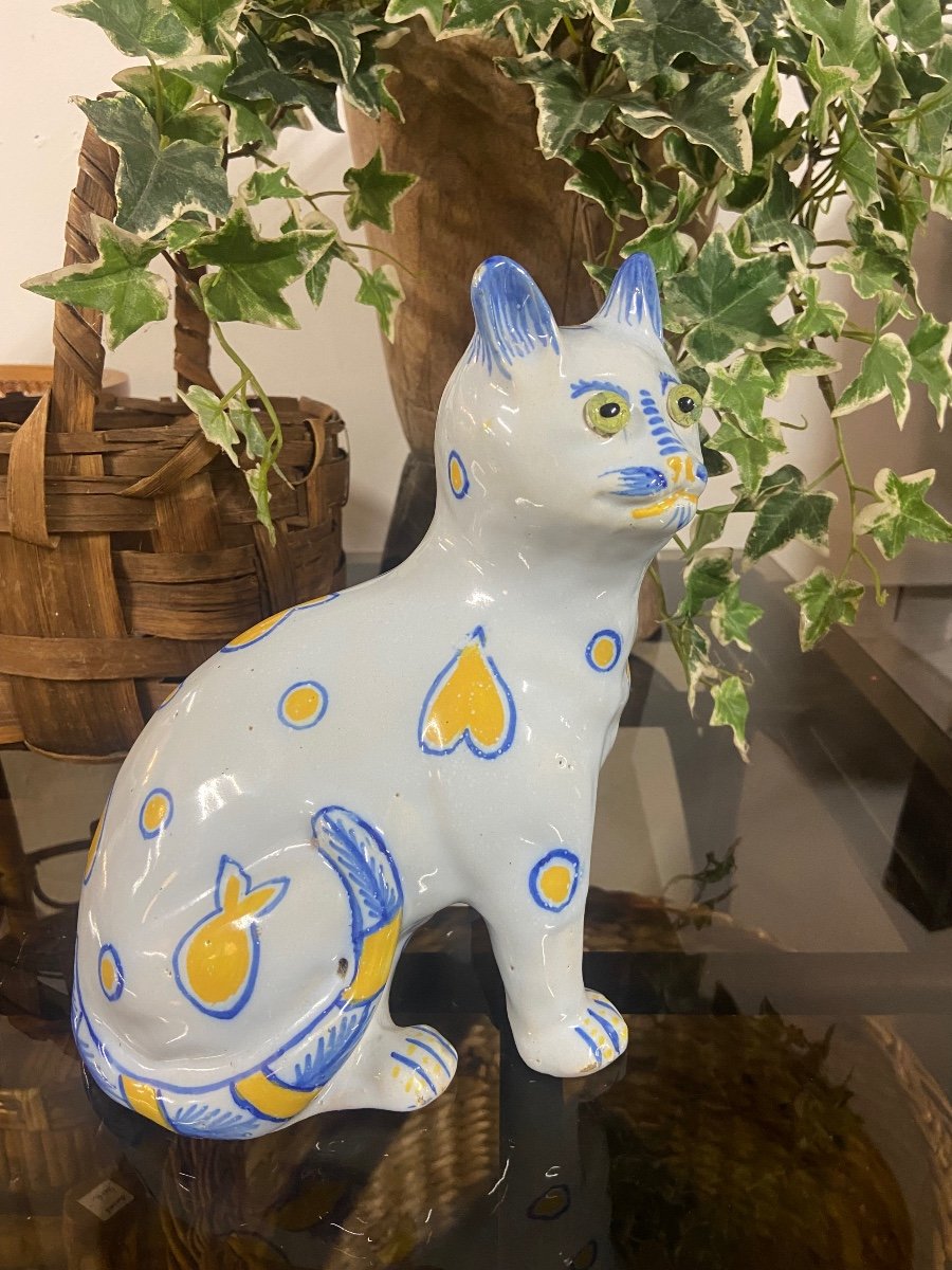 Cat In Earthenware 