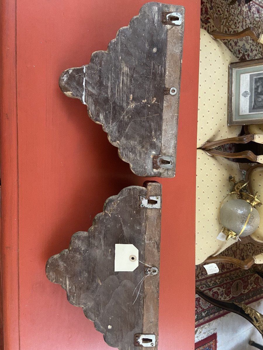 Paire de sellettes Italiennes -photo-1