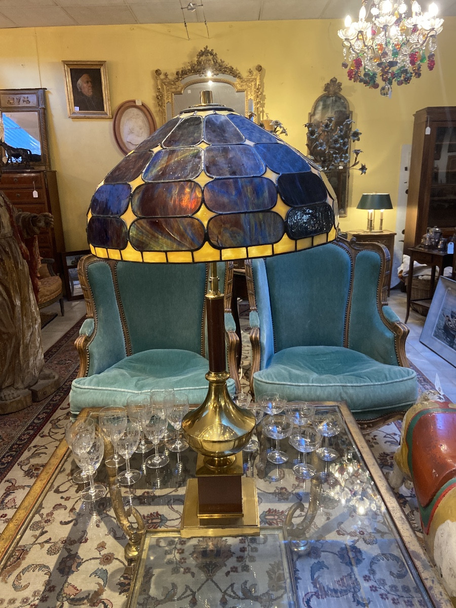 70s Tiffany Lamp
