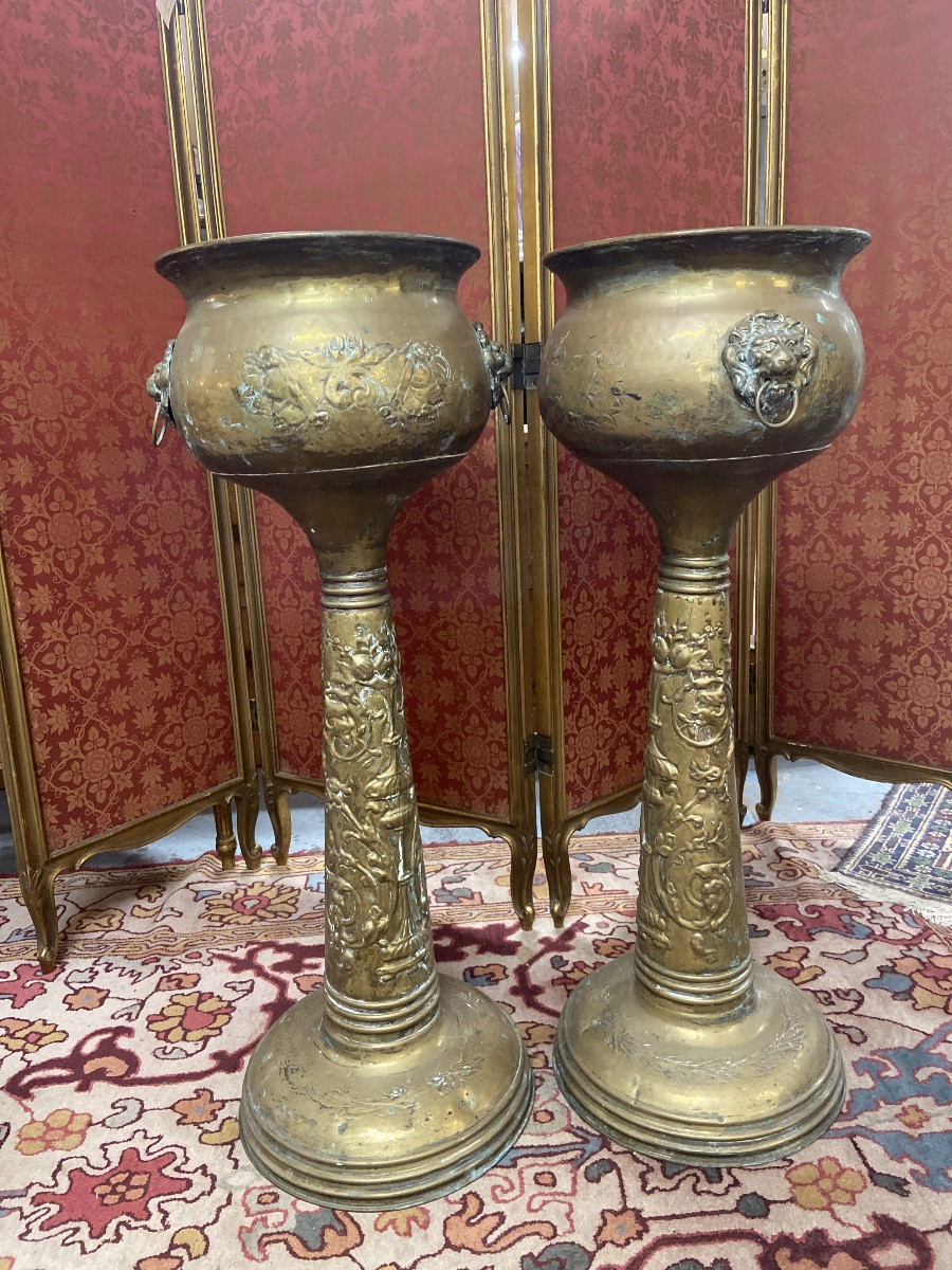 Paire de jardinières -photo-3