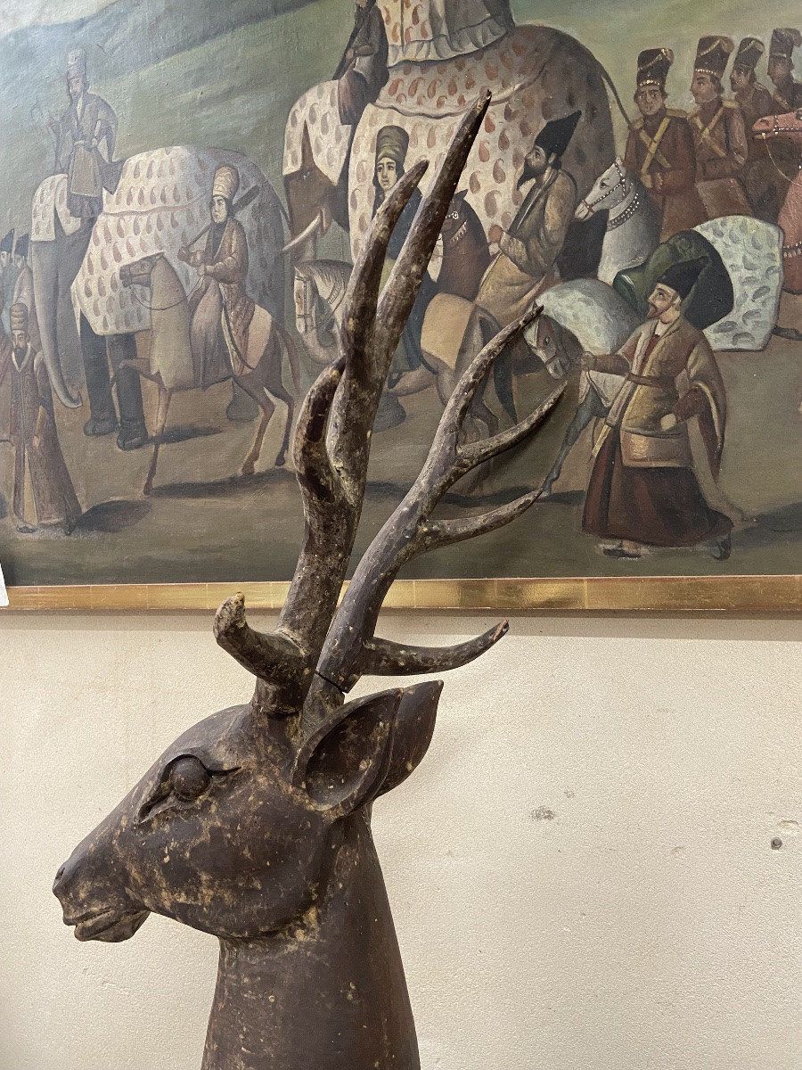 Cerf en bois -photo-1