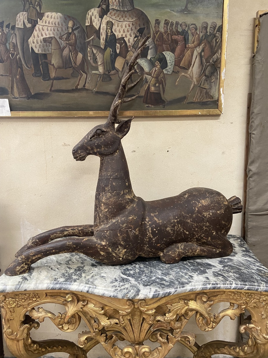 Cerf en bois -photo-3