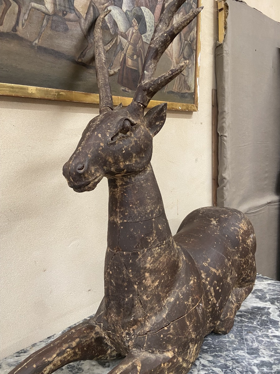 Cerf en bois -photo-4