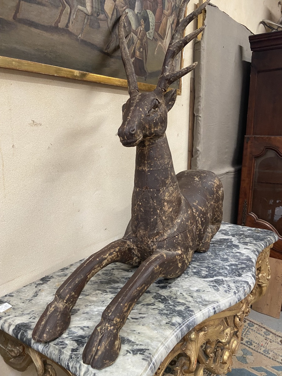 Cerf en bois -photo-5