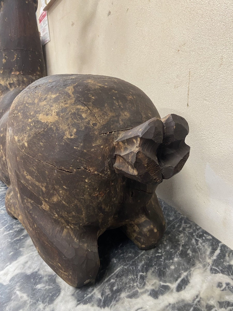 Cerf en bois -photo-6