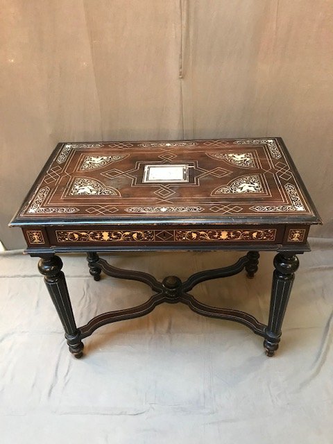Napoleon III Table Desk-photo-2