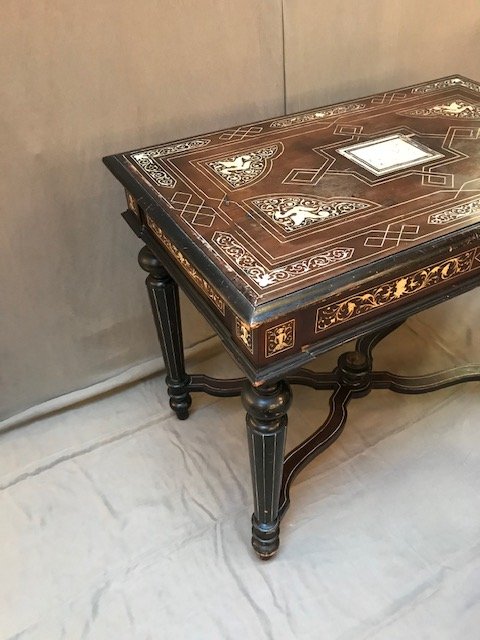 Napoleon III Table Desk-photo-3
