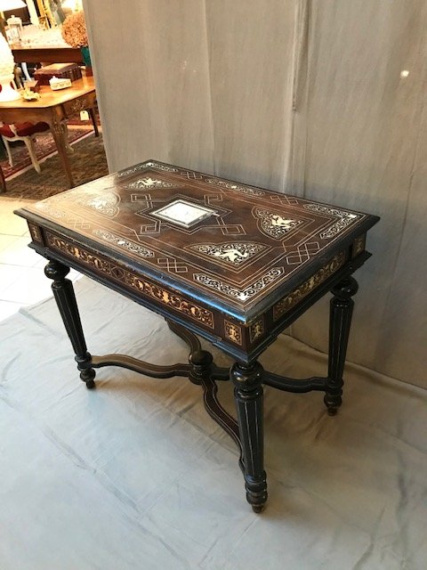 Napoleon III Table Desk-photo-4