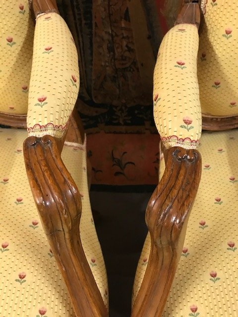Pair Of 18th Armchairs-photo-2