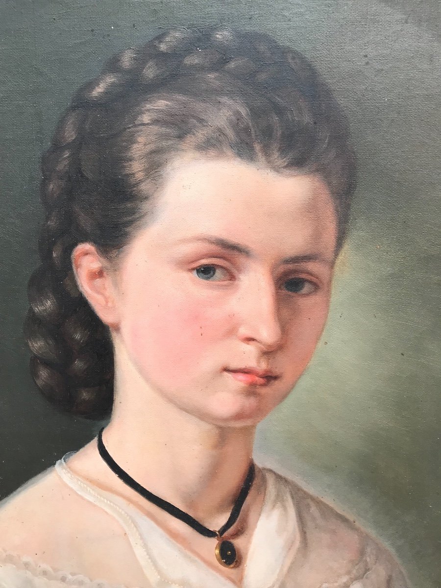Portrait à La Jeune Fille -photo-2