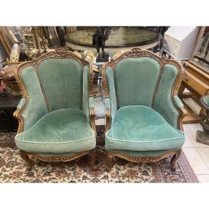 Pair Of 19th Century Shepherdesses 