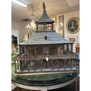 Wooden Birdcage