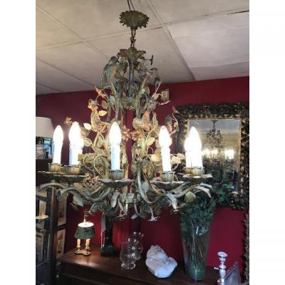 Bronze Birds Chandelier