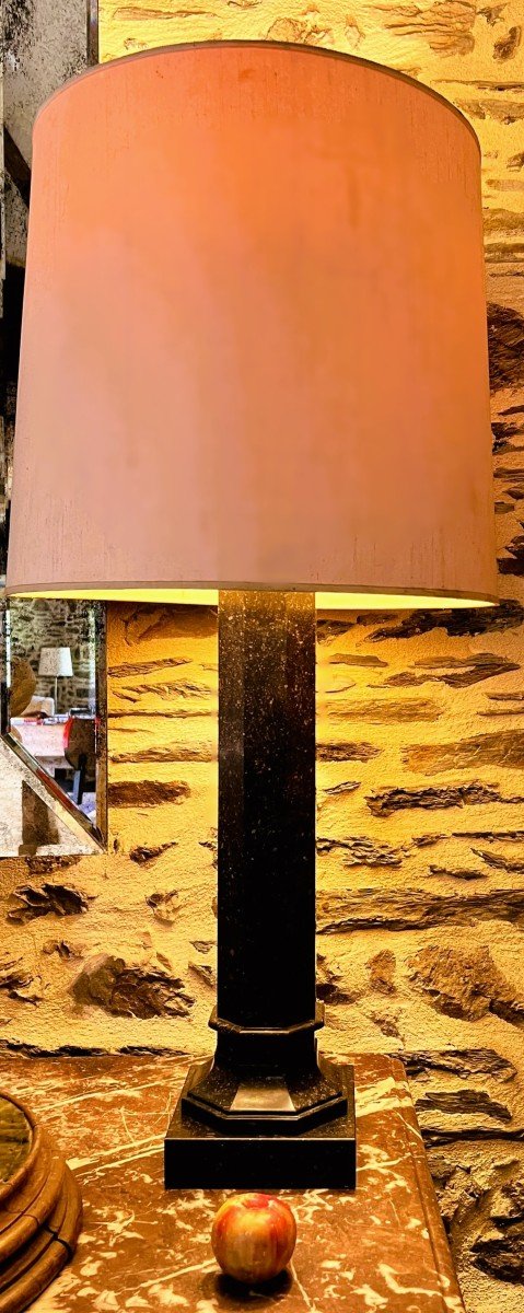 Very Large Marble Lamp