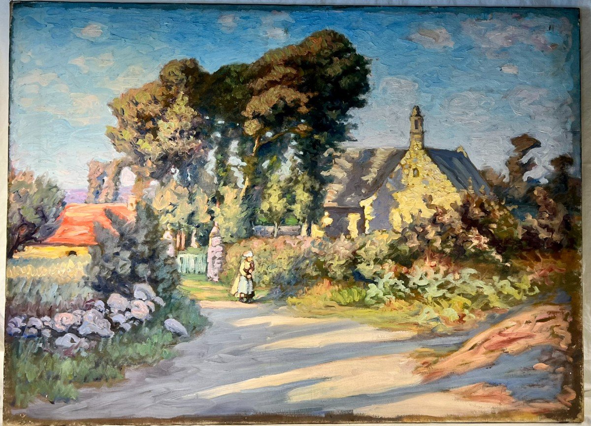 "after Vespers" Breton School
