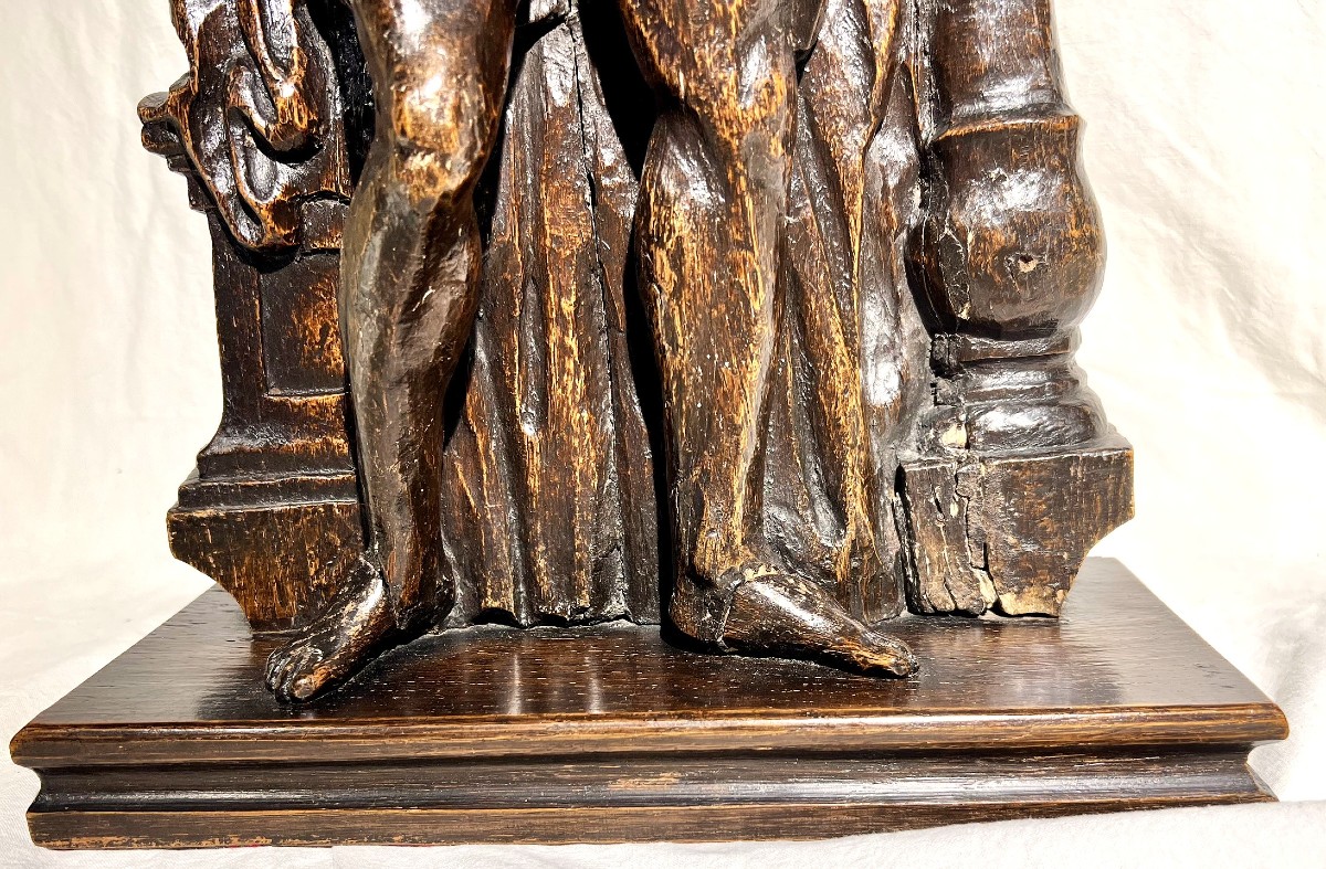 Carved Wooden Christ, Late 17th Early 18th Century-photo-5