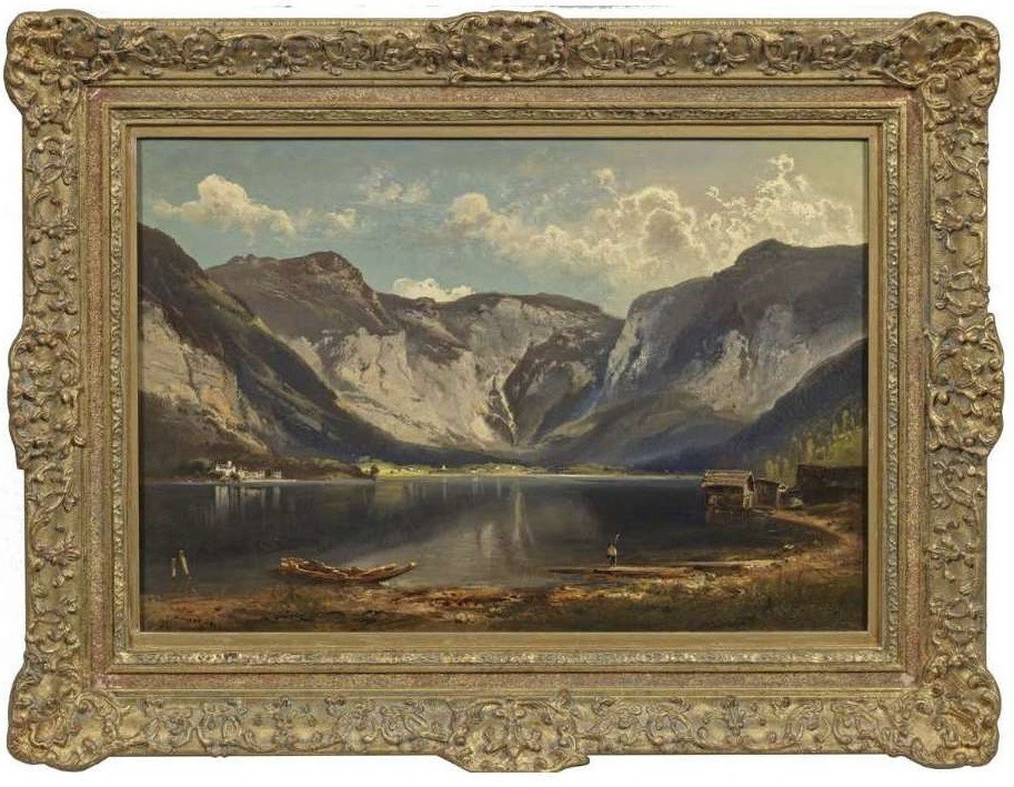 Vue De Hallstatt - Feldhütter Ferdinand 