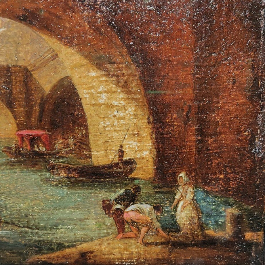 Venice Italian School Early 19th Century-photo-4