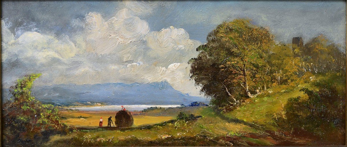 Paysans Rentrant Le Foin / H. Berger-photo-3